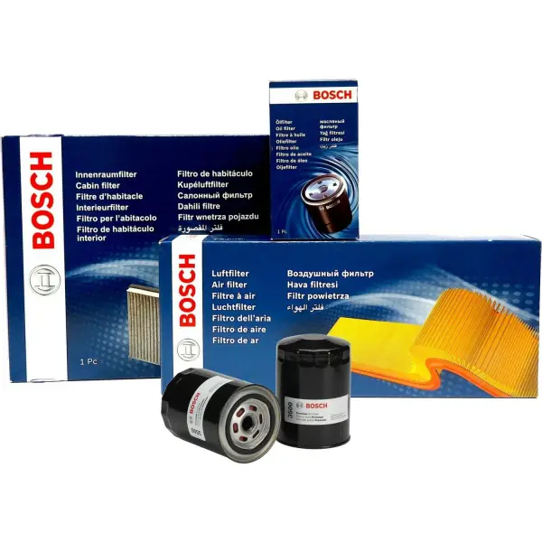 Bosch Mercedes Sprinter Euro5 Filter Filtre Bakım Seti 2010-2016 4lü Karbonlu